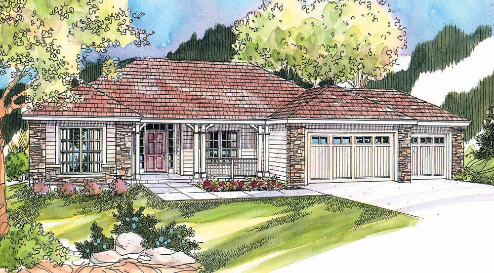 Ranch Style House Plans with Porch