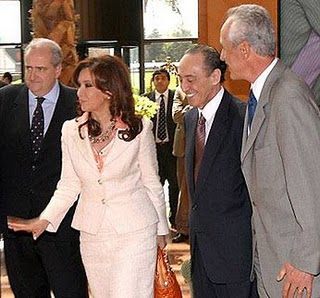 Cristina Kirchner y Héctor Magneto