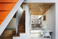 Japanese House’s Brightly Colored Canopy Encloses The Interior Design Japanese House’s Brightly Colored Canopy Encloses The Interior Design