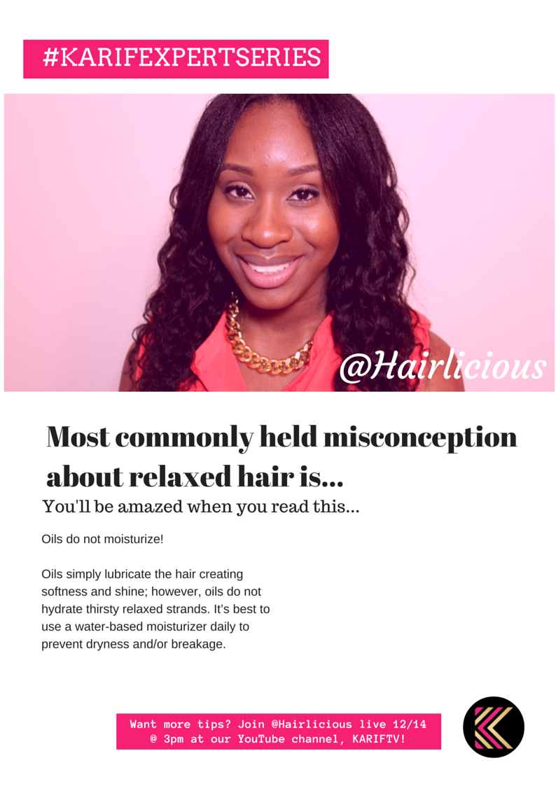 Karif Beauty Presents Caring For Relaxed Hair Live 12 14 3pm
