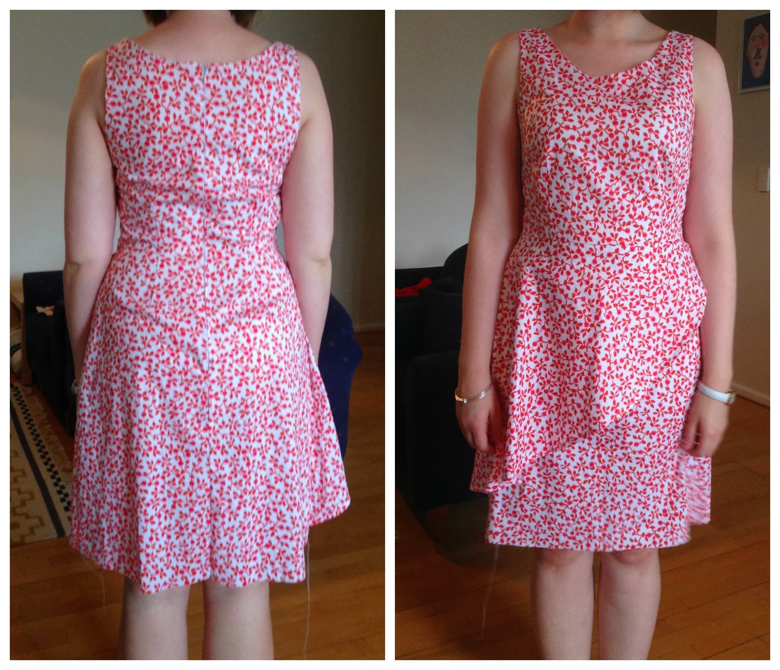 Sewn By Elizabeth Edelweiss Colette Truffle Dress