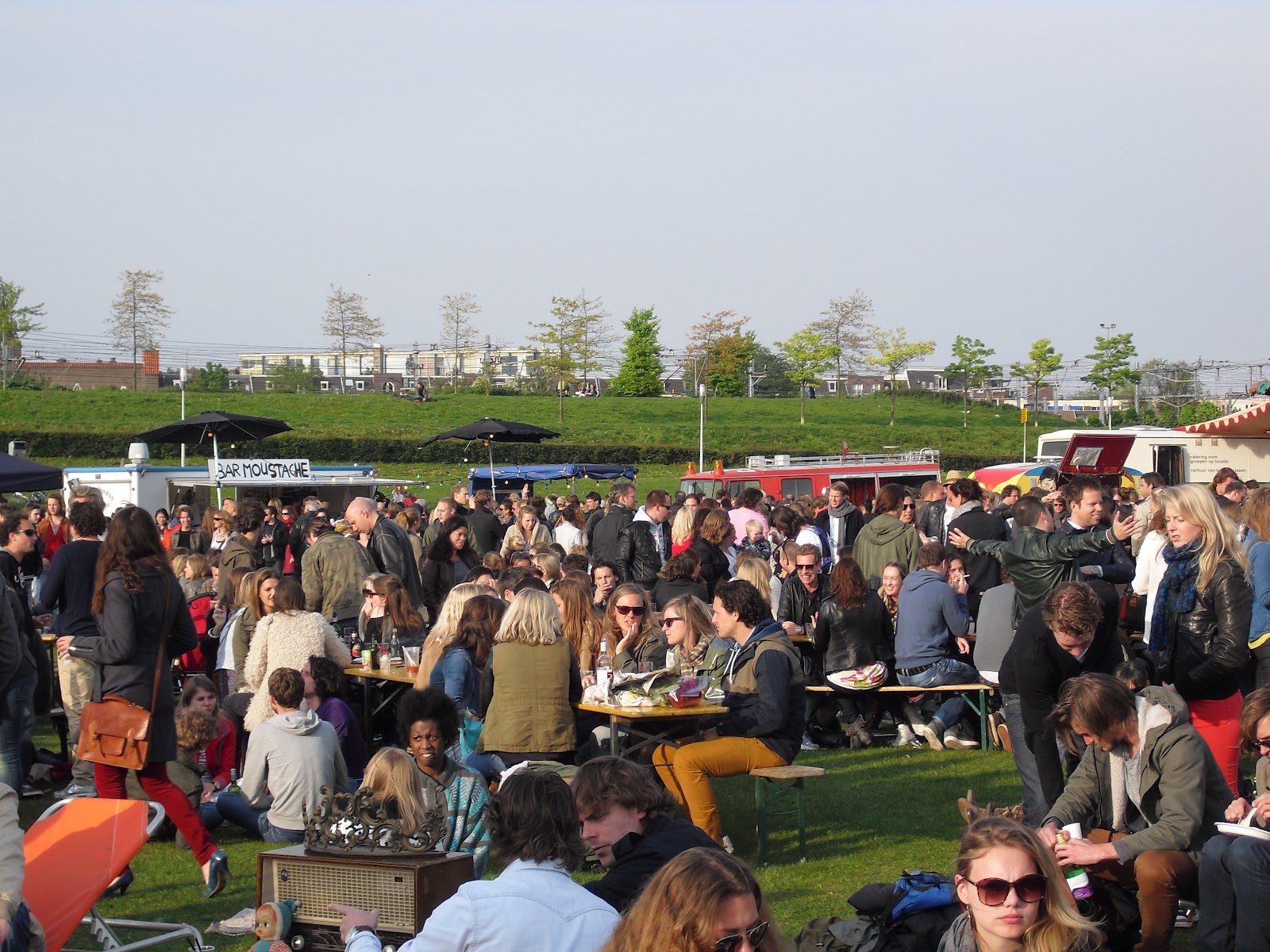 Rolling kitchen cabinets Rolling Kitchens at Amsterdam's Westerpark