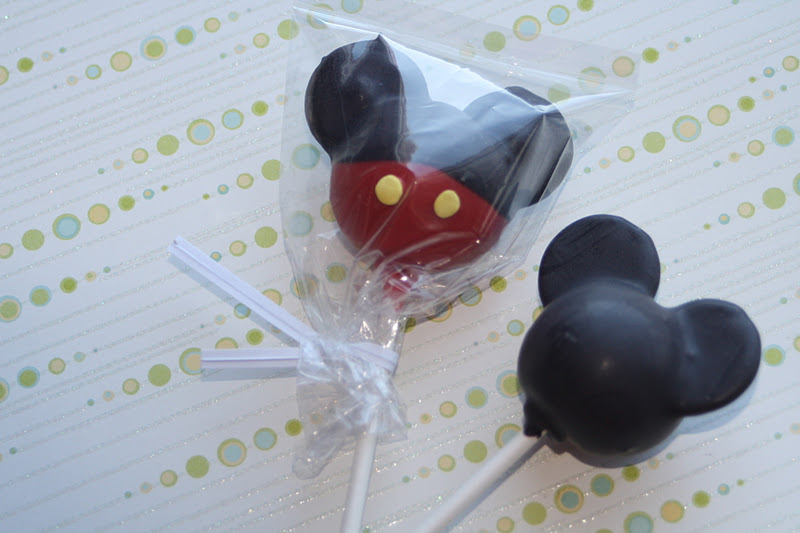 Natalie's Cake Pops Mickey Mouse Cake Pops