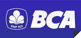 Bank transfer : BANK BCA