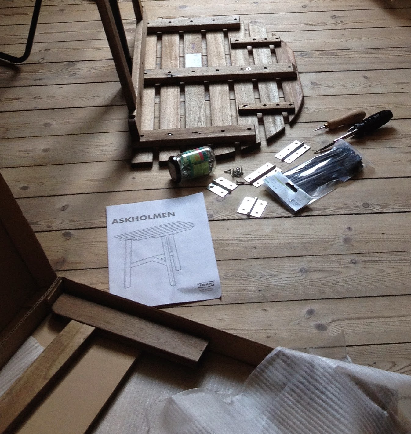 G)røn: balcony table re design....