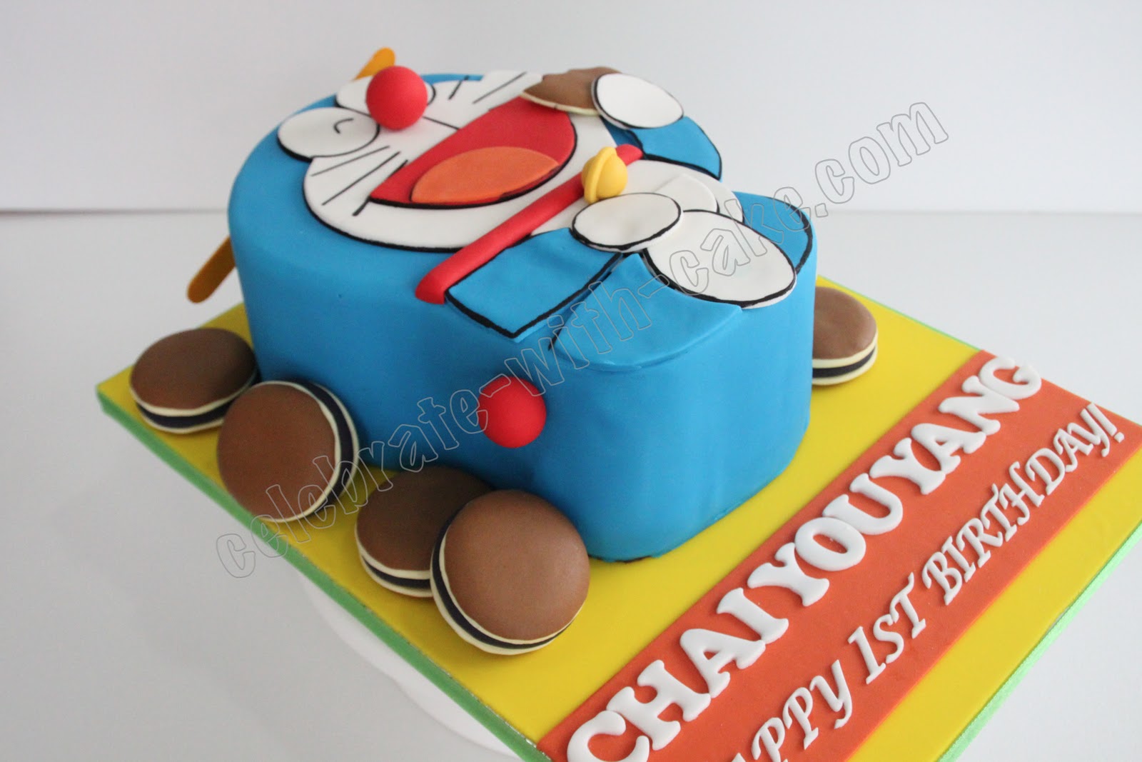 Download Celebrate With Cake Doraemon Cake For iPhone Wallpaper Celebrate With Cake Doraemon Cake For Free