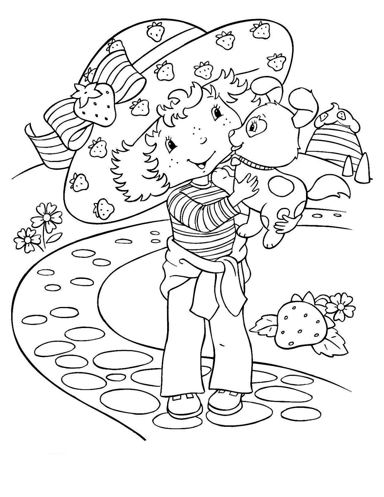 DIBUJOS ROSITA FRESITA dibujos rosita fresita: