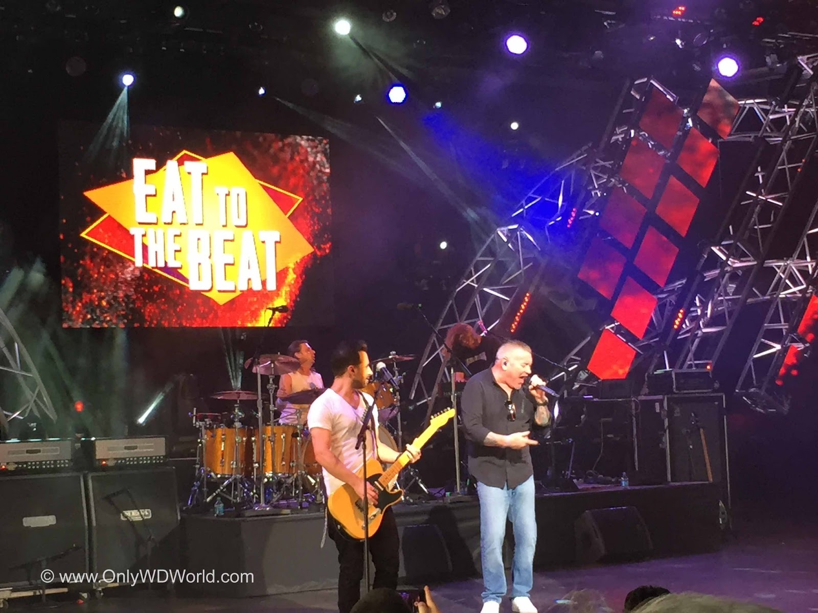 Smash Mouth Epcot Eat To The Beat Concert review Disney World Blog