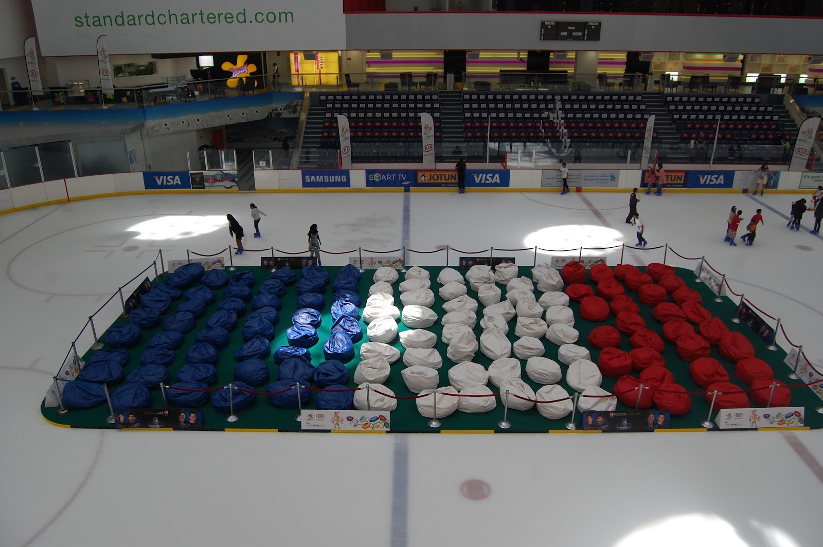 DUBAI ICE RINK, DUBAI MALL, UNITED ARAB EMIRATES dinodxbdino