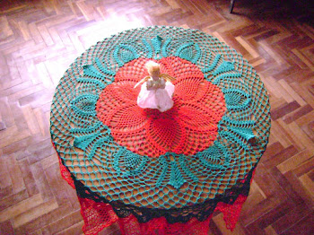 Mantel a crochet