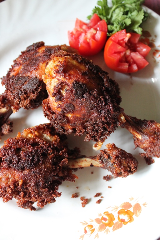Crumbed Chicken Fry / Indian Style Breadcrumbed Fried Chicken Yummy Tummy