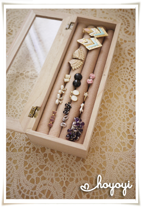 hoyoyi handmade . sewing is fun DIY Accessories Box DIY首飾盒