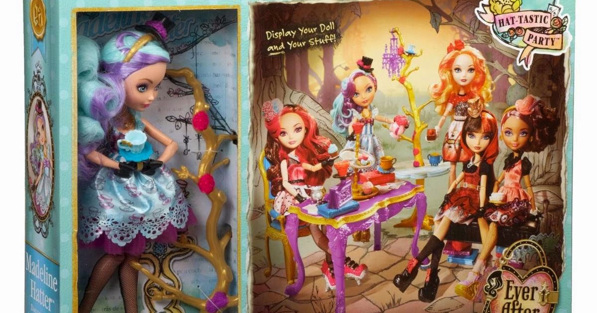 Ever After High Boneca Festa do Chá - Madeline Hatter Dvj14 - MP Brinquedos