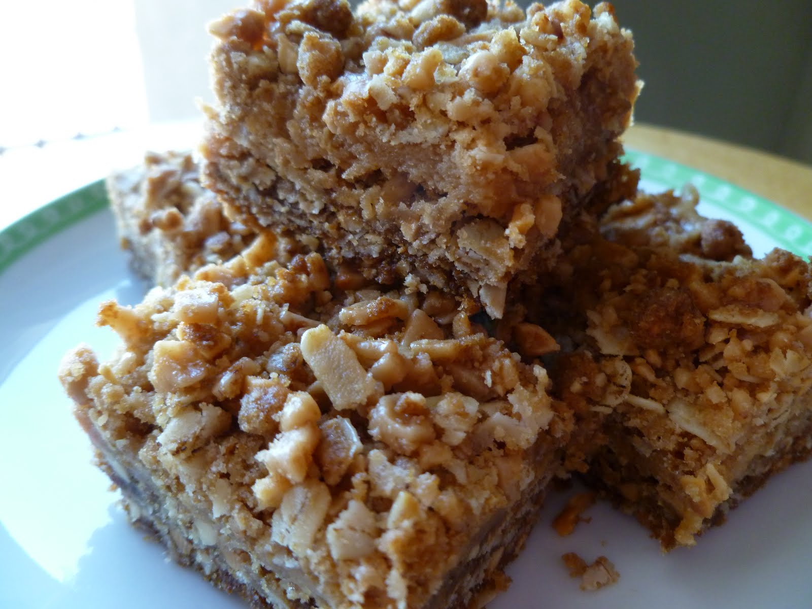 The Pastry Chef's Baking Crunchy Peanut Brickle Bars