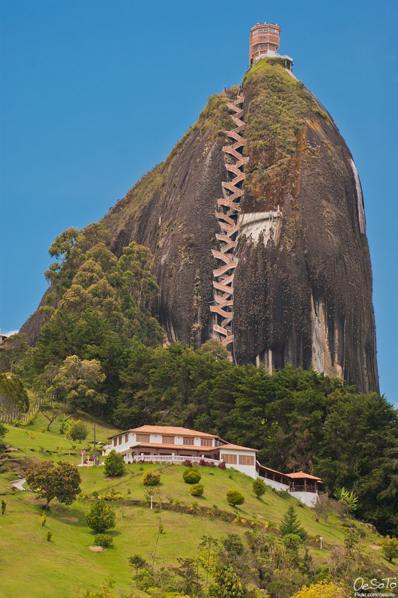 The Rock of Guatape Colombia
