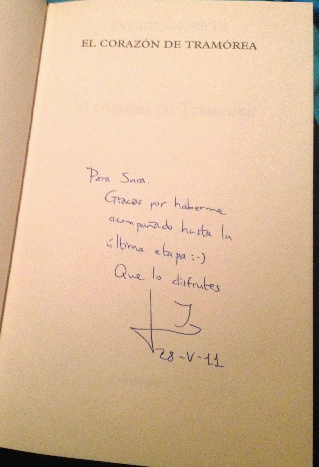 Tramórea firmado Negrete