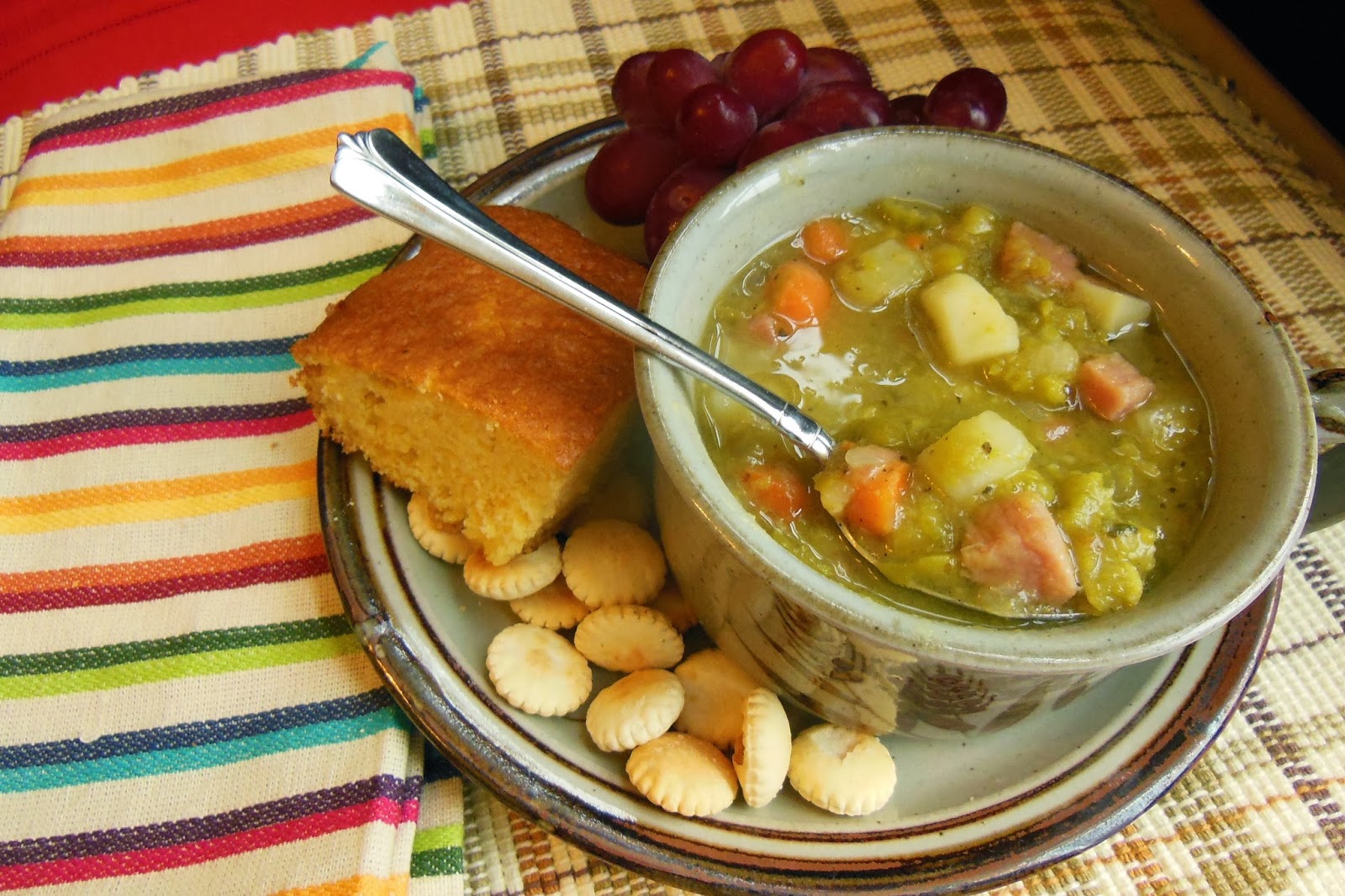 Kim's County Line Hearty Split Pea Soup