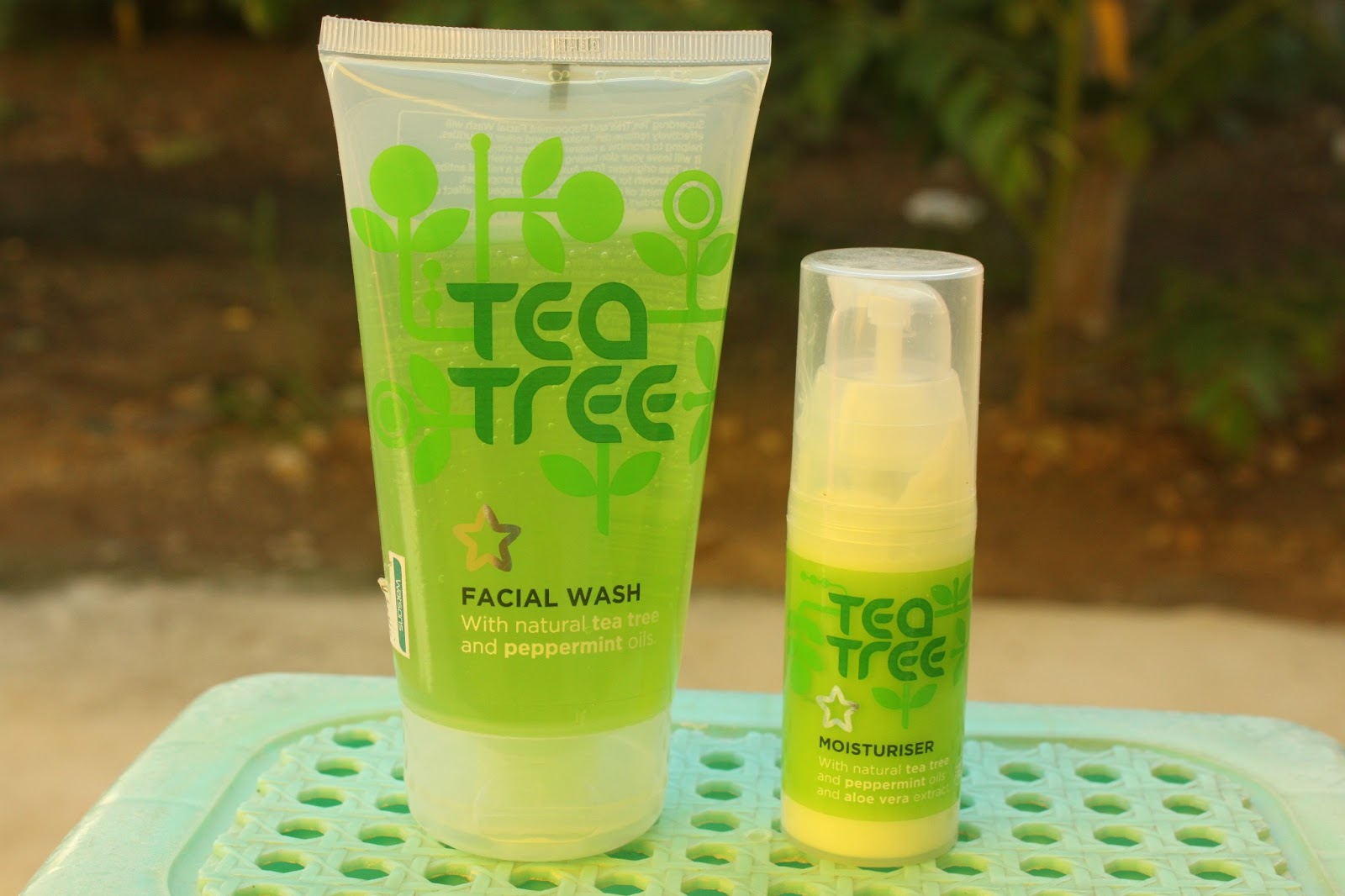 The Musings of The Mediocre Tea Tree Facial Wash and Moisturizer by