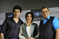 Kartik, Mishti, Subhash Ghai & Imtiaz Ali at 'Kaanchi...' movie First Look Launch event