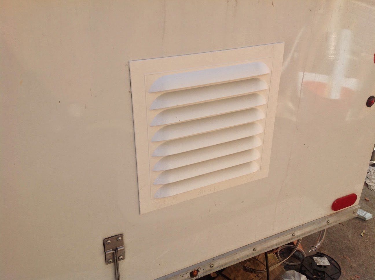 2013 CarMate 100 Solar Heated and Cooled Over The Top Cargo Trailer