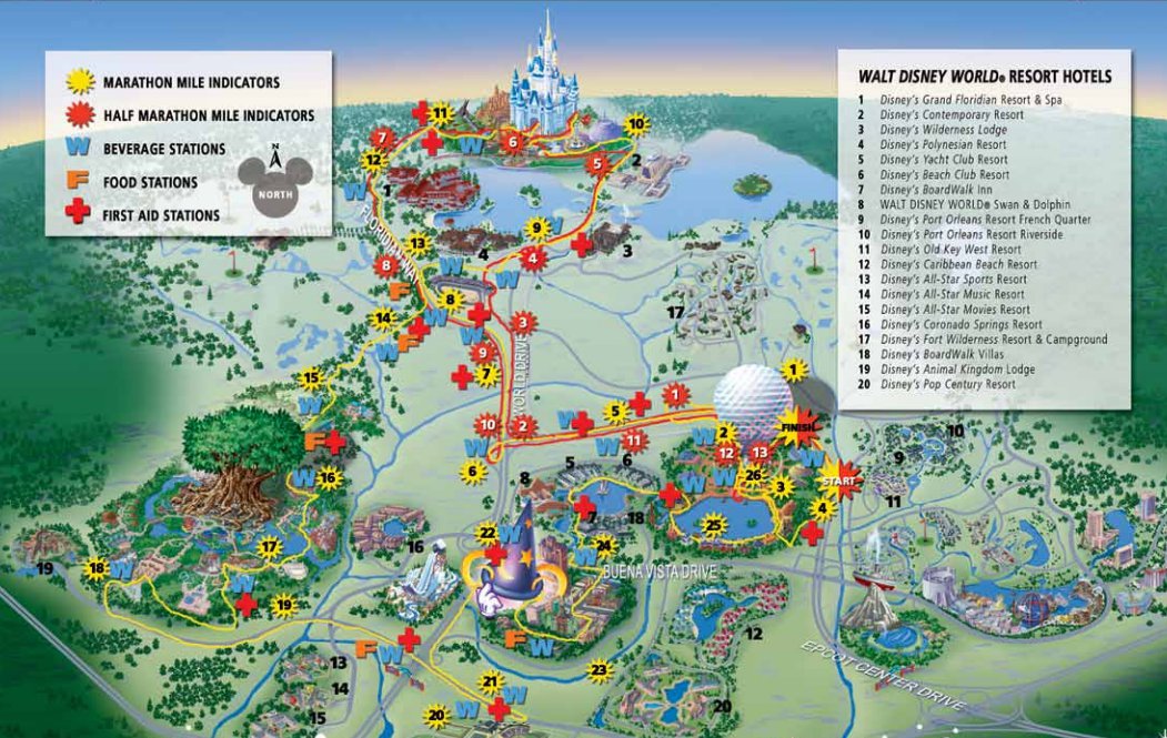 Magic Kingdom Map