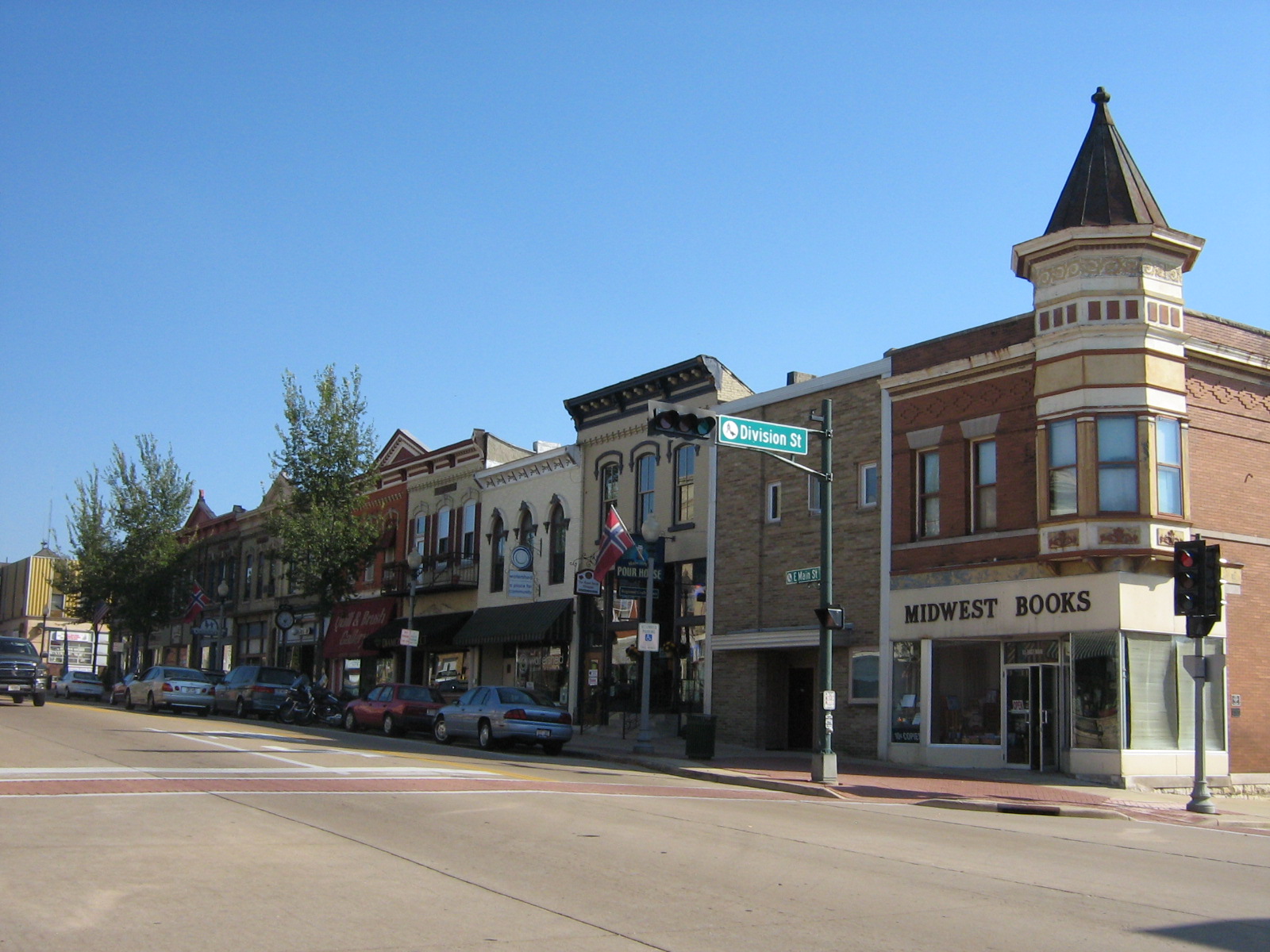 Vintage Values Downtown Stoughton, WIsconsin