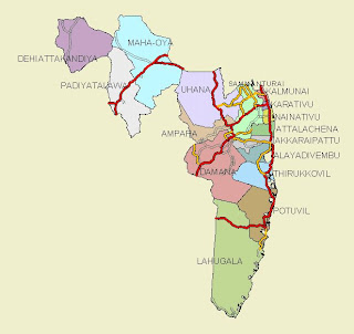 Ampara Sri Lanka Map A Comment On "Some Findings In The Ampara District" | Sri Lanka Guardian