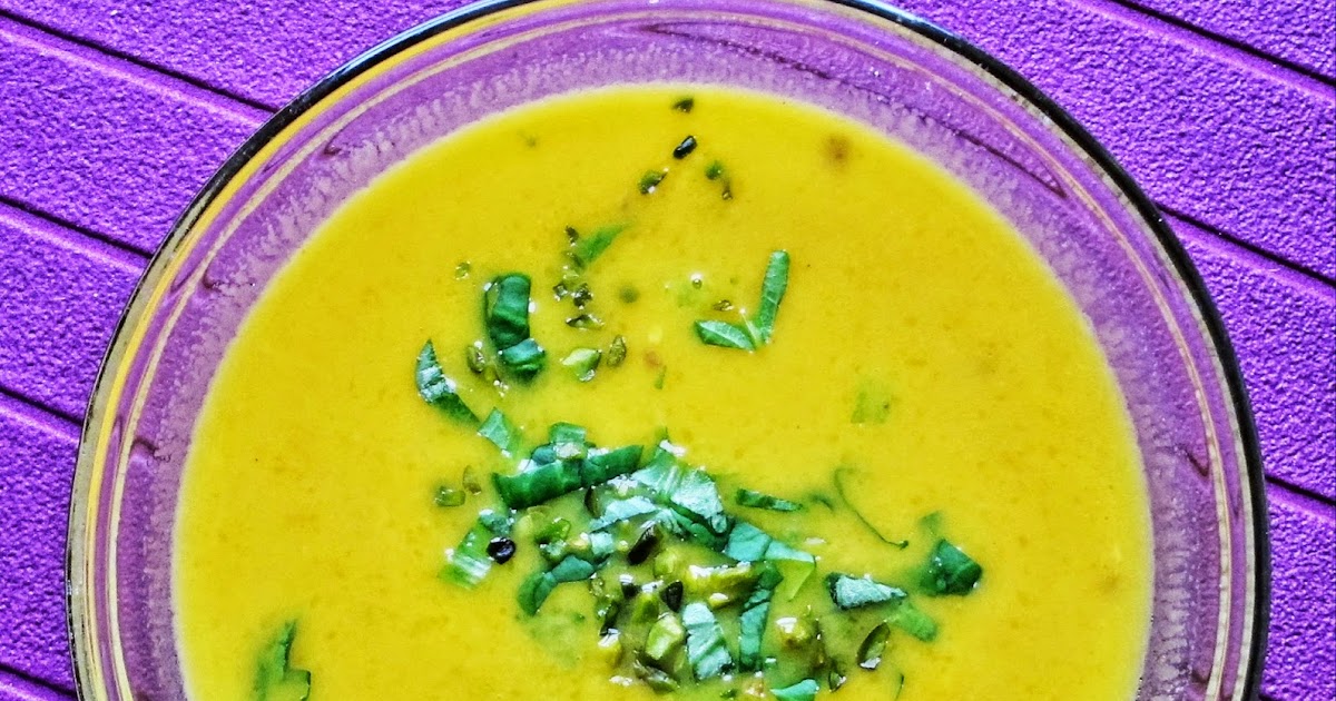 VEGAN CREMA DE CALABAZA / ZAPALLO Y JENGIBRE CON LECHE DE COCO