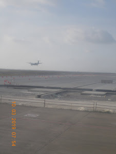 Indigo "Flight 6E 1781" finally landing at Velana International airport.