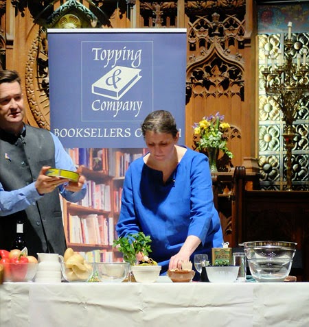 moro's Sam and Sam Clark demonstrating making tortilla moro's Sam and Sam Clark demonstrating making tortilla
