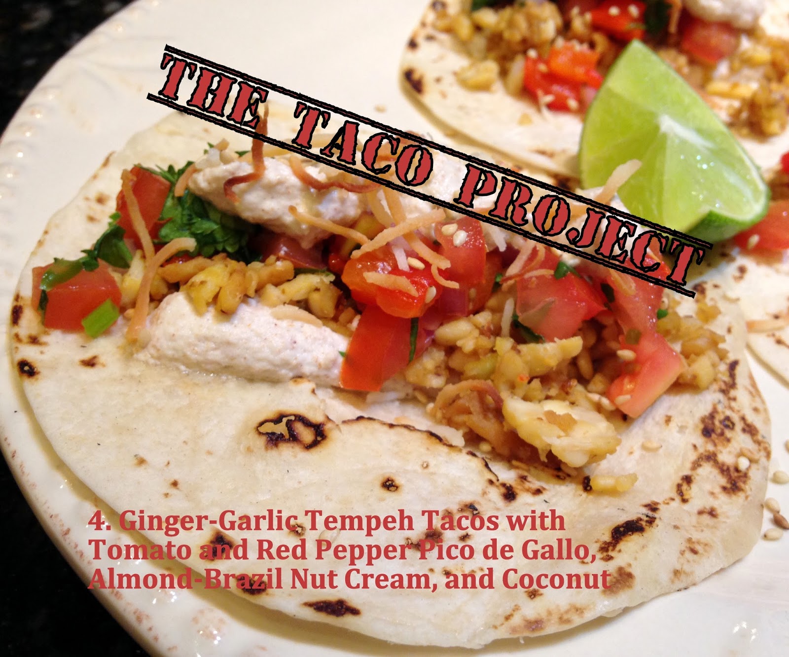 Arizona Renaissance Woman 4. GingerGarlic Tempeh Tacos with Tomato