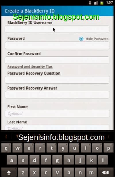Install BBM di android...