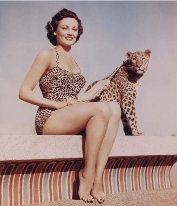 Gene Tierney (on the left) I pr...