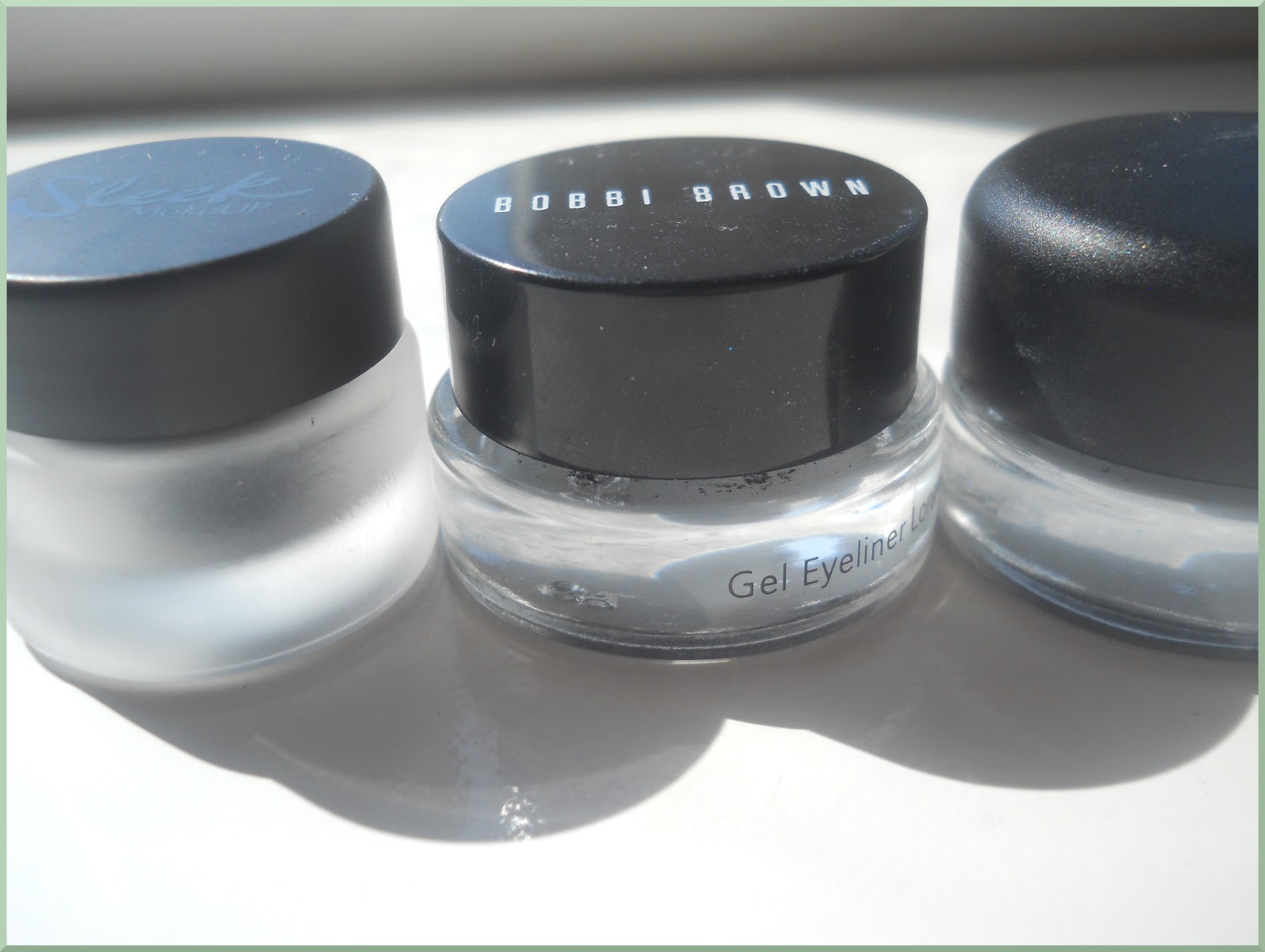 Beauty Bucket List Gel Eyeliner Comparison Sleek MakeUP, Bobbi Brown