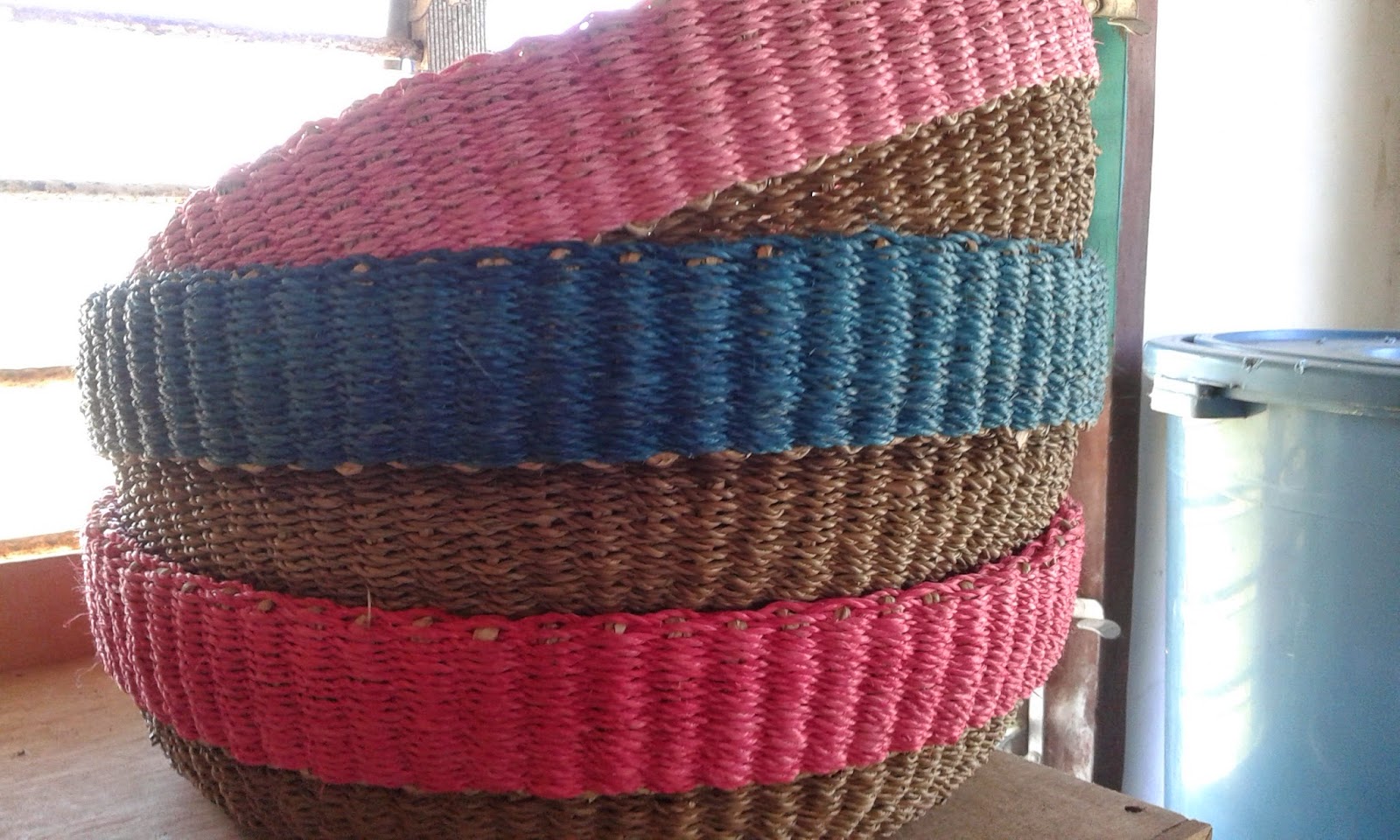 Foot and Fire Souvenirs from Pandan, Antique Bariw plant handicrafts