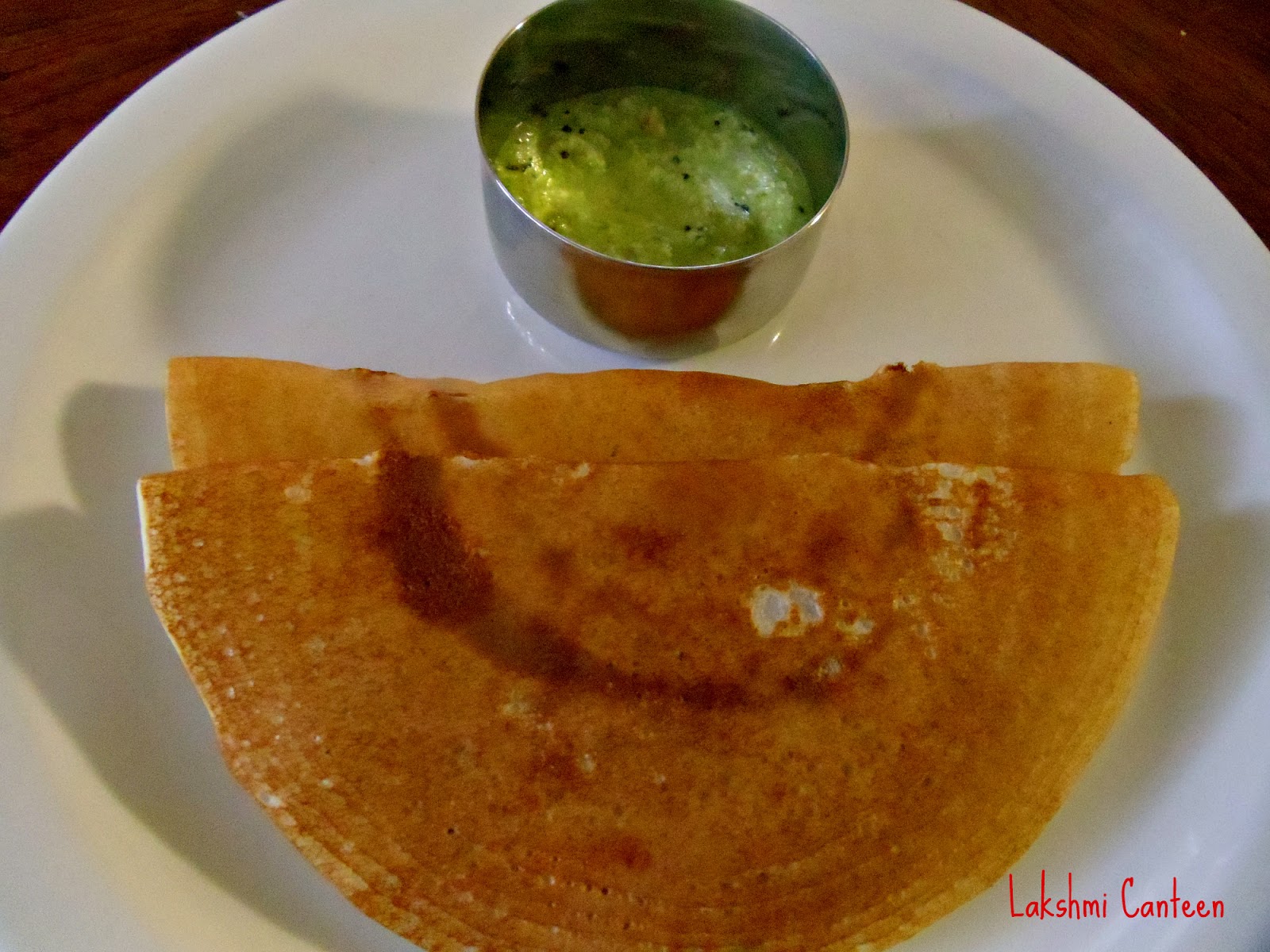 Lakshmi Canteen Tuppa Polo (Ghee Fried Dosa)