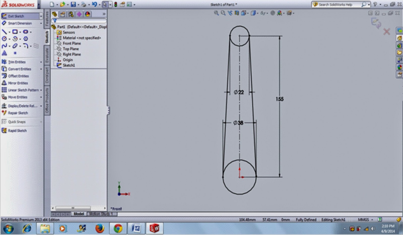Solidworks tutorial, free download ebook and online training How to Sketch, Draw and Modeling