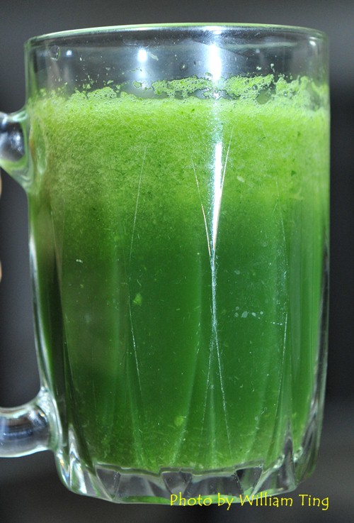 William Ting Try this drink 5 greens for health