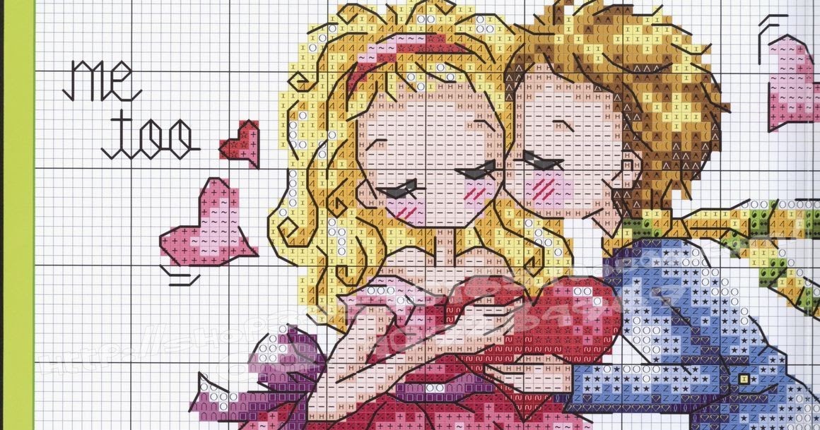 Grafico Ponto Cruz Casal by Sandra Duarte: Gráfico Ponto Cruz - Casal