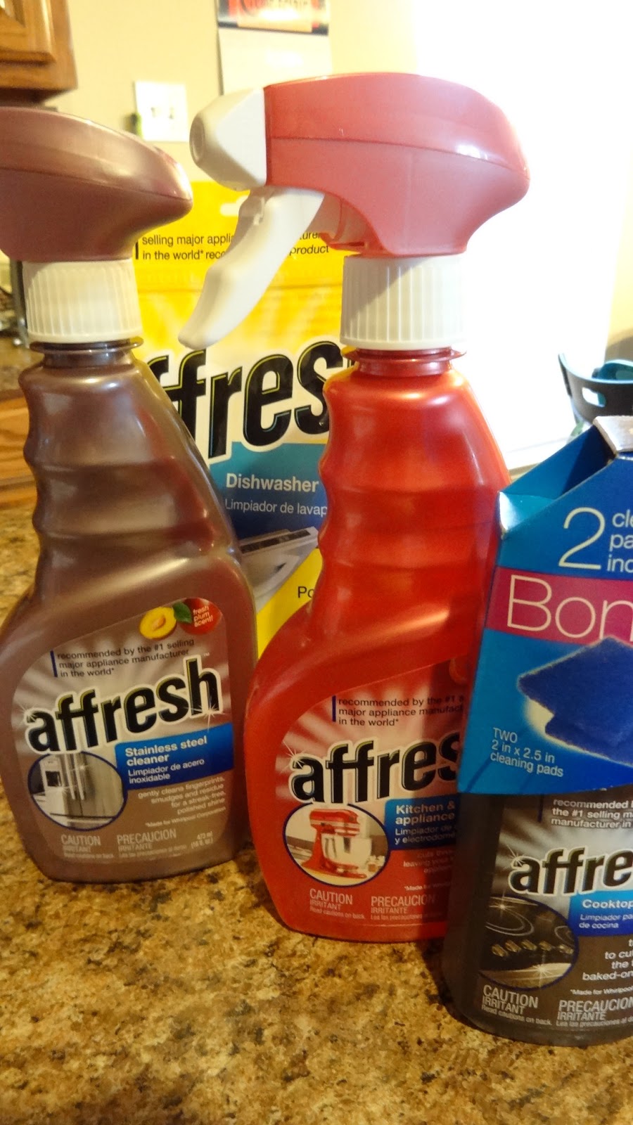 McKinney Mommas Affresh® Household and Appliance Cleaners {Review