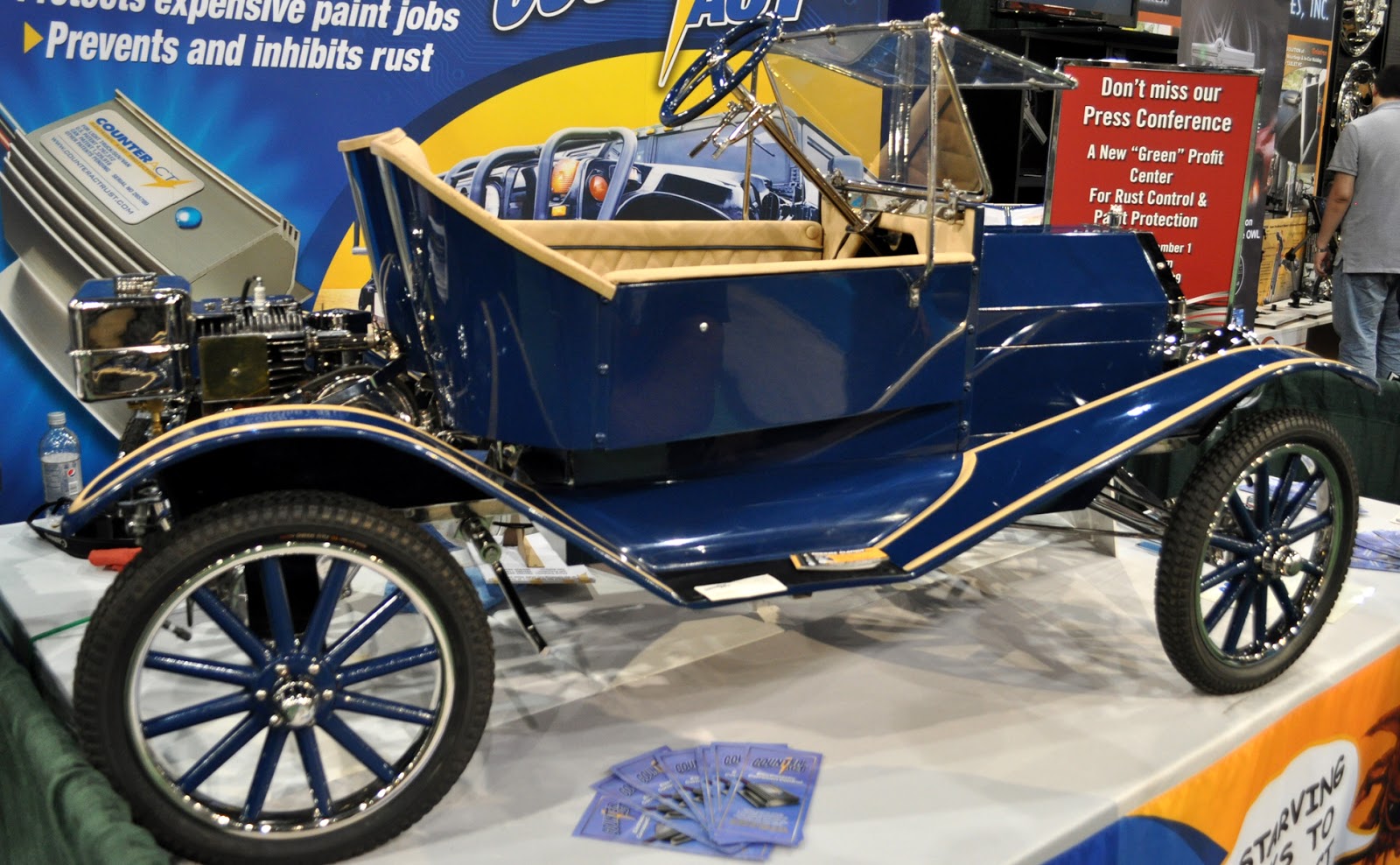 Just A Car Guy NICE kids motor cart from the early 1970's, made by the