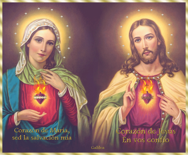 Los Sagrados Corazones de María y Jesús