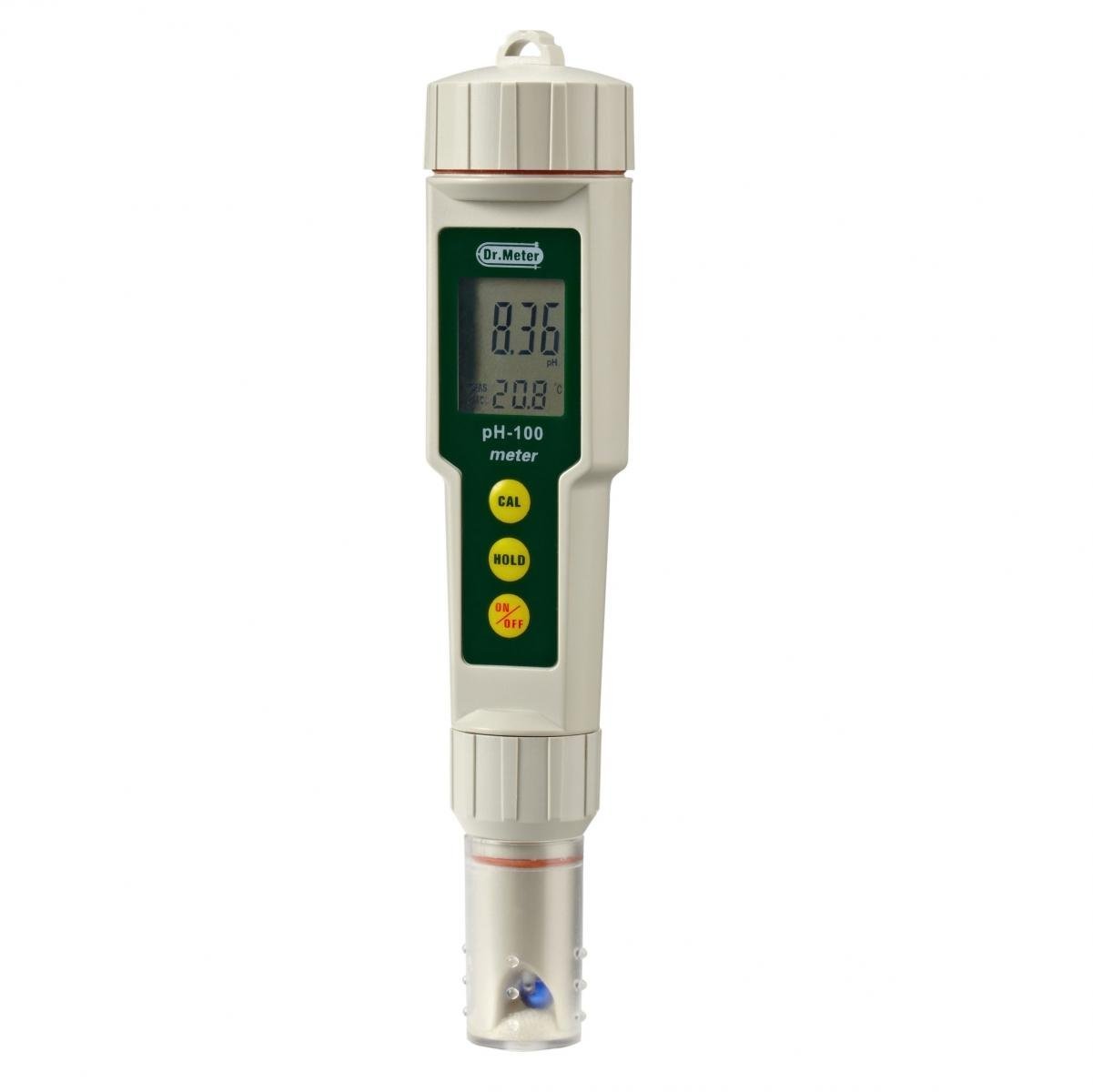 TopTechNews UK Dr.Meter pH100 High Accuracy pH Meter with ATC