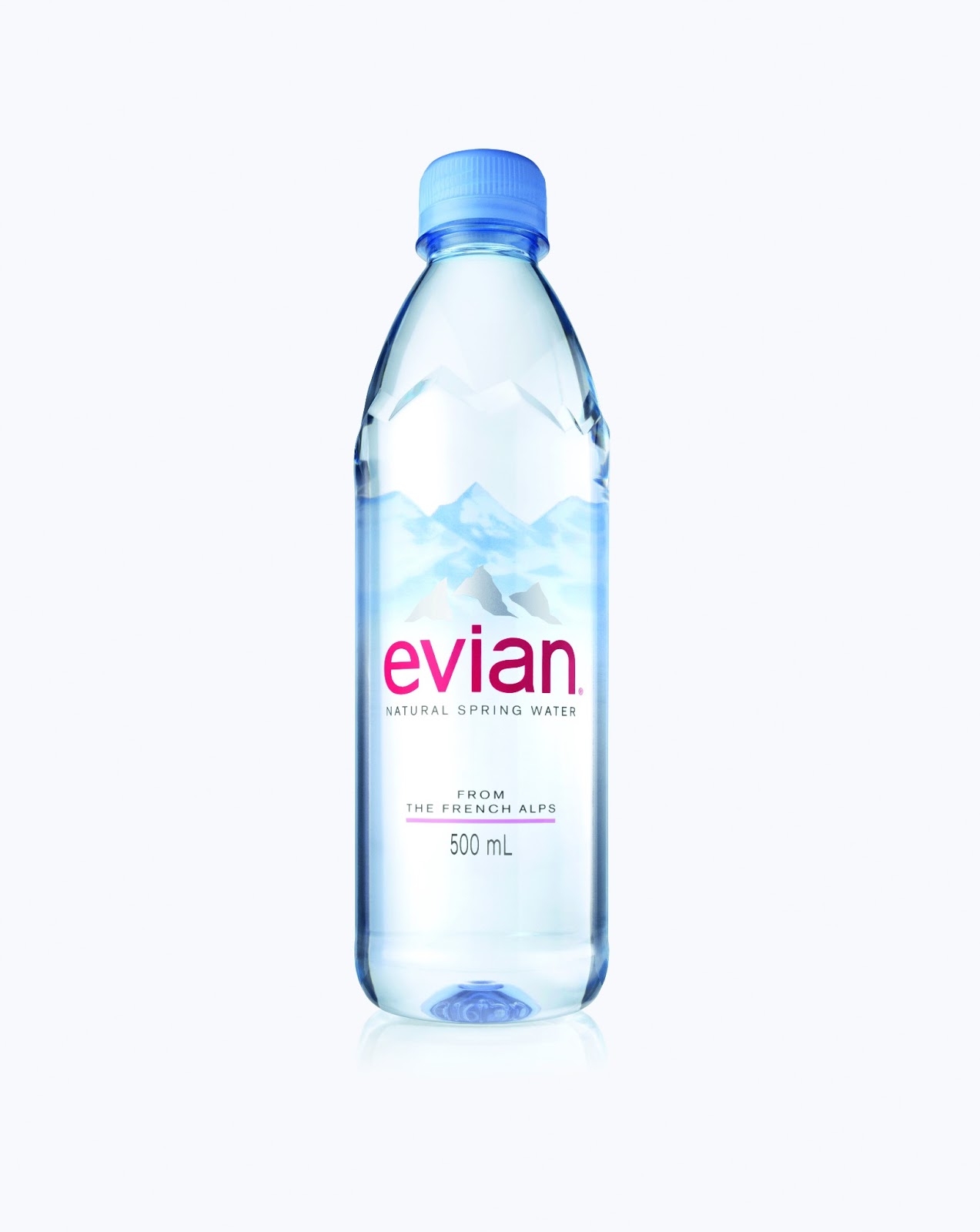 evian Natural Spring Water Debuts New Bottle Design on Packaging of the