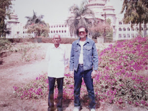 Dad and myself at "Cubbon Park" in Bangalore.(19-3-1992).