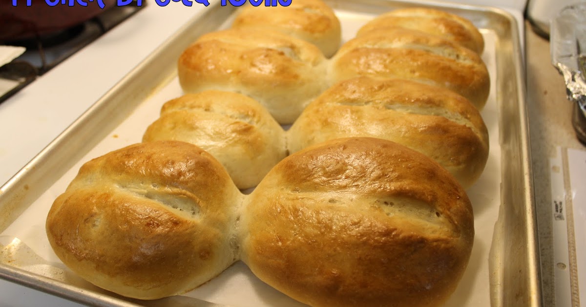 Fantastical Sharing of Recipes French Bread Rolls