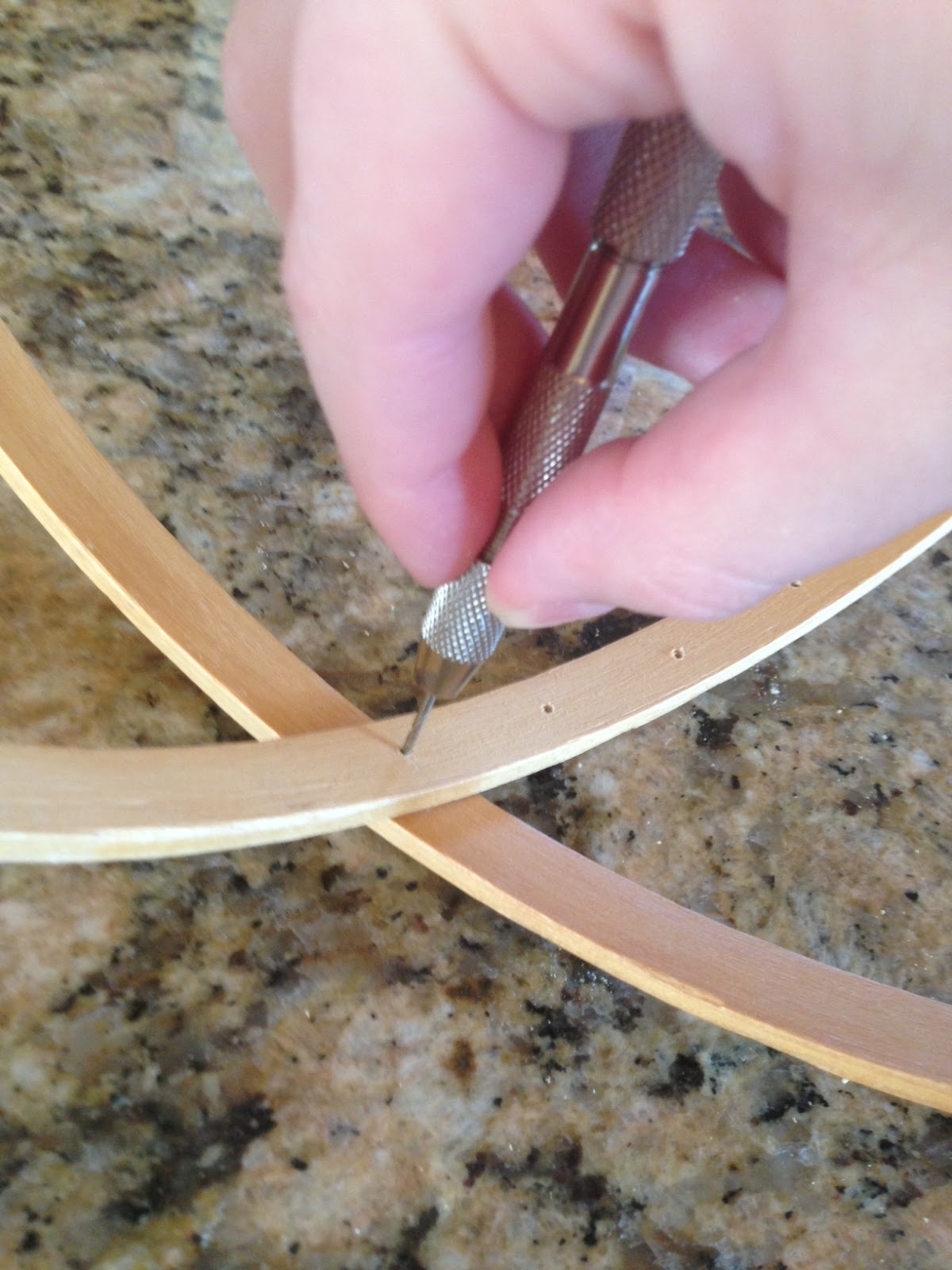 Nesting AlmostWed AlmostWed... Makes a Thrift Store Wind Chime!