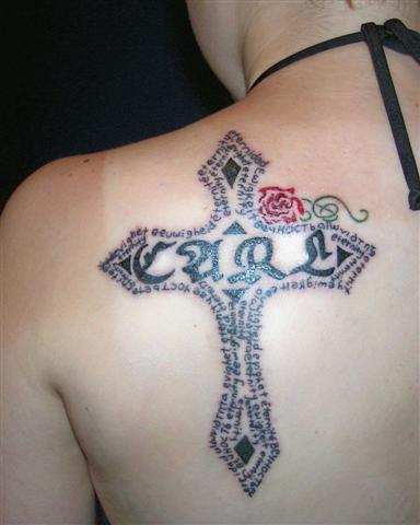 cross+tattoo