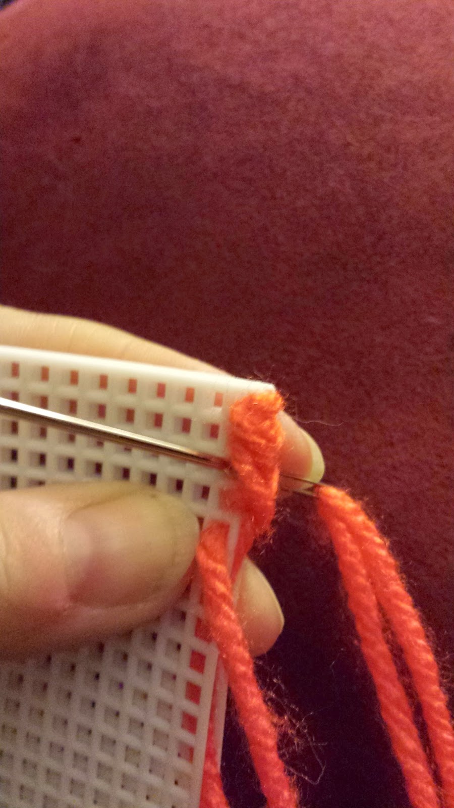 CraftySasha Braided Cross Stitch Variation for Plastic Canvas Tutorial