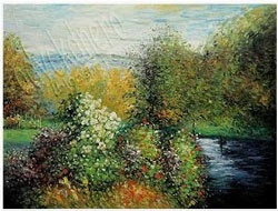 Corner of The Garden at Montgeron oleh Claude Monet